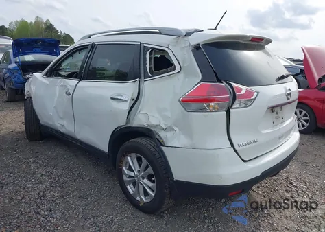 2015 Nissan Rogue Sv z USA, uszkodzony, nr VIN 5N1AT2MVXFC815872